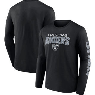 Las Vegas Raiders Black Go The Distance Long Sleeve T-Shirt