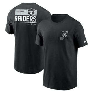 Las Vegas Raiders Black Team Incline T-Shirt