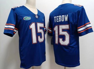 Florida Gators #15 Tebow blue jersey