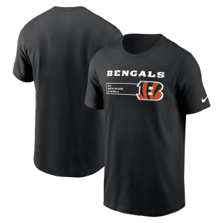 Cincinnati Bengals Black Division Essential T-Shirt