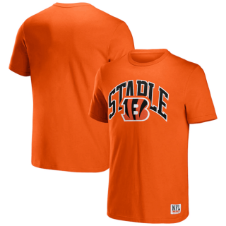 Cincinnati Bengals X Staple Orange Logo Lockup T-Shirt