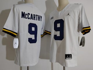 Michigan Wolverines #9 white jersey