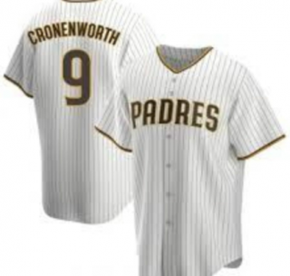 Men's San Diego Padres #9 Jake Cronenworth white jersey