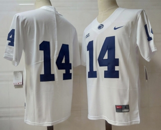 Penn State Nittany Lions #14 white jersey