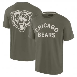 Chicago Bears Olive Elements Super Soft T-Shirt
