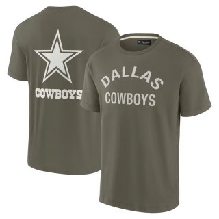 Dallas Cowboys Olive Elements Super Soft T-Shirt