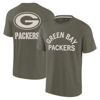 Green Bay Packers Olive Elements Super Soft T-Shirt