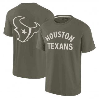 Houston Texans Olive Elements Super Soft T-Shirt