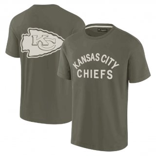 Kansas City Chiefs Olive Elements Super Soft T-Shirt