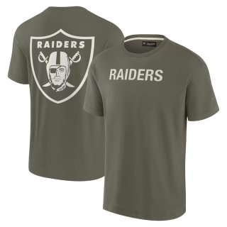 Las Vegas Raiders Olive Elements Super Soft T-Shirt