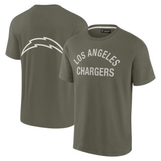 Los Angeles Chargers Olive Elements Super Soft T-Shirt