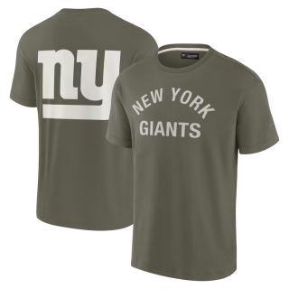 New York Giants Olive Elements Super Soft T-Shirt