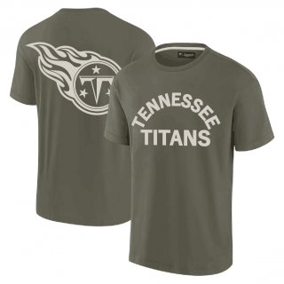 Tennessee Titans Olive Elements Super Soft T-Shirt