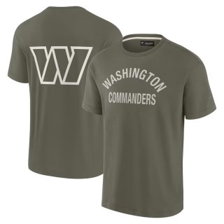 Washington Commanders Olive Elements Super Soft T-Shirt
