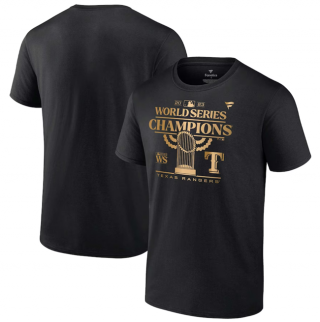 Texas Rangers Black 2023 World Series Champions Big & Tall Parade T-Shirt