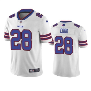 Buffalo Bills #28 James Cook White Vapor Untouchable Limited Stitched Jersey