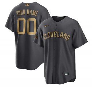 Cleveland Guardians Active Player Custom Charcoal 2022 All-Star Cool Base Stitched