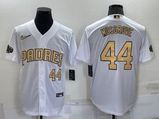 San Diego Padres #44 Joe Musgrove White 2022 All-Star Cool Base Stitched Baseball