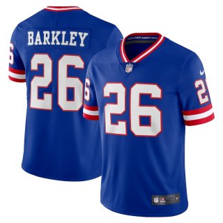 New York Giants #26 Saquon Barkley Royal Vapor Untouchable Limited Stitched