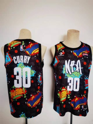 Golden State Warriors Stephen Curry 2022 NBA All Star Jersey Kit Pop Culture Street Art