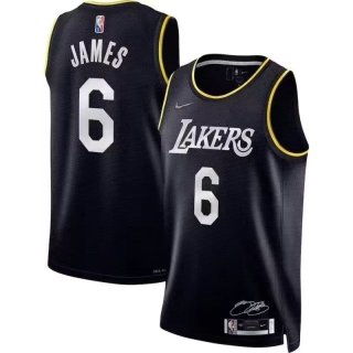 Los Angeles Lakers #6 LeBron James MVP jersey