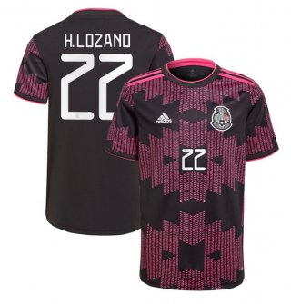 Mexico #22 Hirving Lozano Soccer Jersey