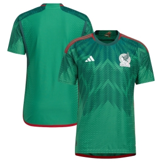 Mexico Blank Green Home Soccer Jersey