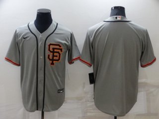 San Francisco Giants Blank Gray Cool Base Stitched Jersey