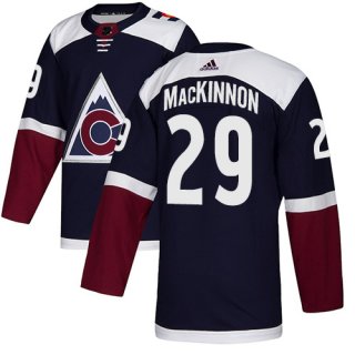 Colorado Avalanche #29 Nathan MacKinnon Navy Blue Stitched NHL Jersey