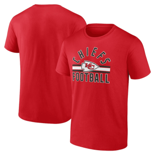 Kansas City Chiefs Red Arch Stripe T-Shirt