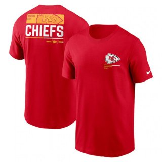 Kansas City Chiefs Red Team Incline T-Shirt
