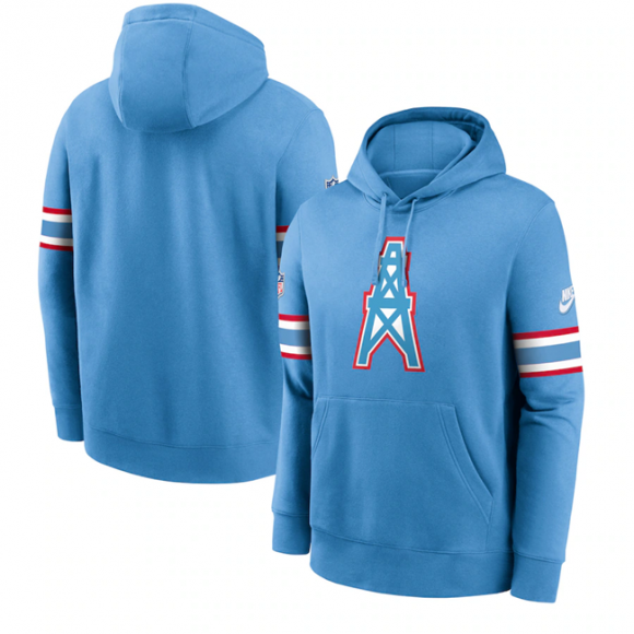 Tennessee Titans Light Blue Pullover Hoodie