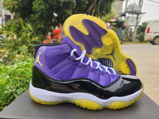 JORDAN11 men shoes 40-47 purple black