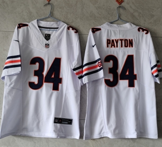 Chicago Bears #34 Walter Payton White 2023 F.U.S.E. Vapor Untouchable Limited