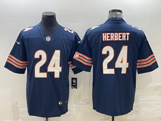 Chicago Bears #24 Herbert blue vapor limited jersey