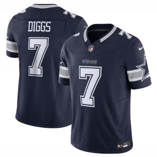 Dallas Cowboys #7 Trevon Diggs Navy 2023 F.U.S.E. Limited Stitched Football Jersey