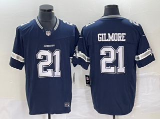 Dallas Cowboys #21 Stephon Gilmore Navy 2023 F.U.S.E. Limited Stitched Football