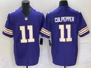 Minnesota Vikings #11 Daunte Culpepper Purple 2023 F.U.S.E. Vapor Untouchable