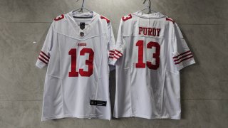 San Francisco 49ers #13 Brock Purdy White 2023 F.U.S.E. Vapor Untouchable