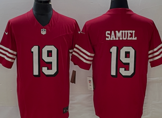 San Francisco 49ers #19 Deebo Samuel Red 2023 F.U.S.E. Vapor Untouchable 2
