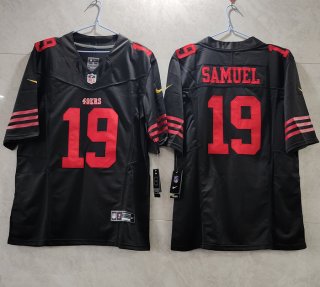 San Francisco 49ers #19 Deebo Samuel Red 2023 F.U.S.E. Vapor Untouchable