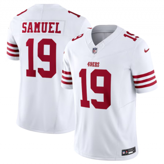 San Francisco 49ers #19 Deebo Samuel White 2023 F.U.S.E. Vapor Untouchable