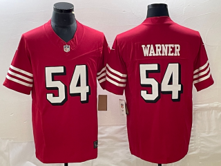 San Francisco 49ers #54 Fred Warner New Red 2023 F.U.S.E. Vapor Untouchable