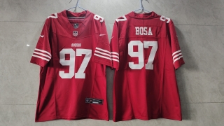 San Francisco 49ers #97 Nick Bosa Red 2023 F.U.S.E. Vapor Untouchable Limited