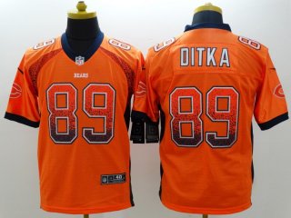 Chicago Bears #89 orange drift fashion I jersey