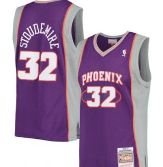 phoenix suns#32 amare Stoudemire purple jersey