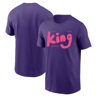 James 40000 puprle King t shirt