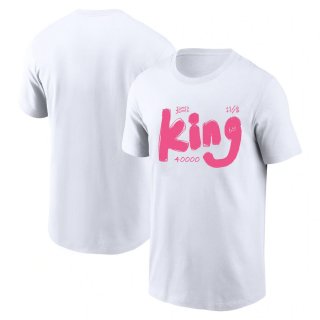 James 40000 white King t shirt