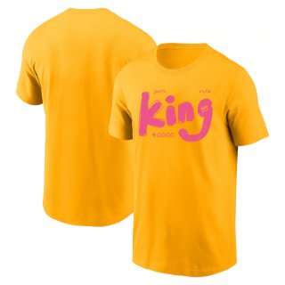 James 40000 yellow King t shirt