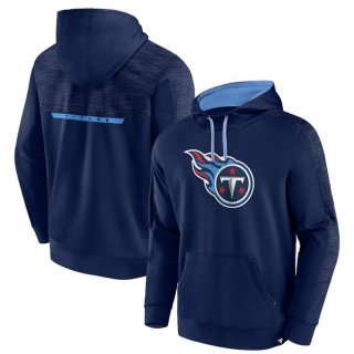 Tennessee Titans Navy Defender Evo Pullover Hoodie